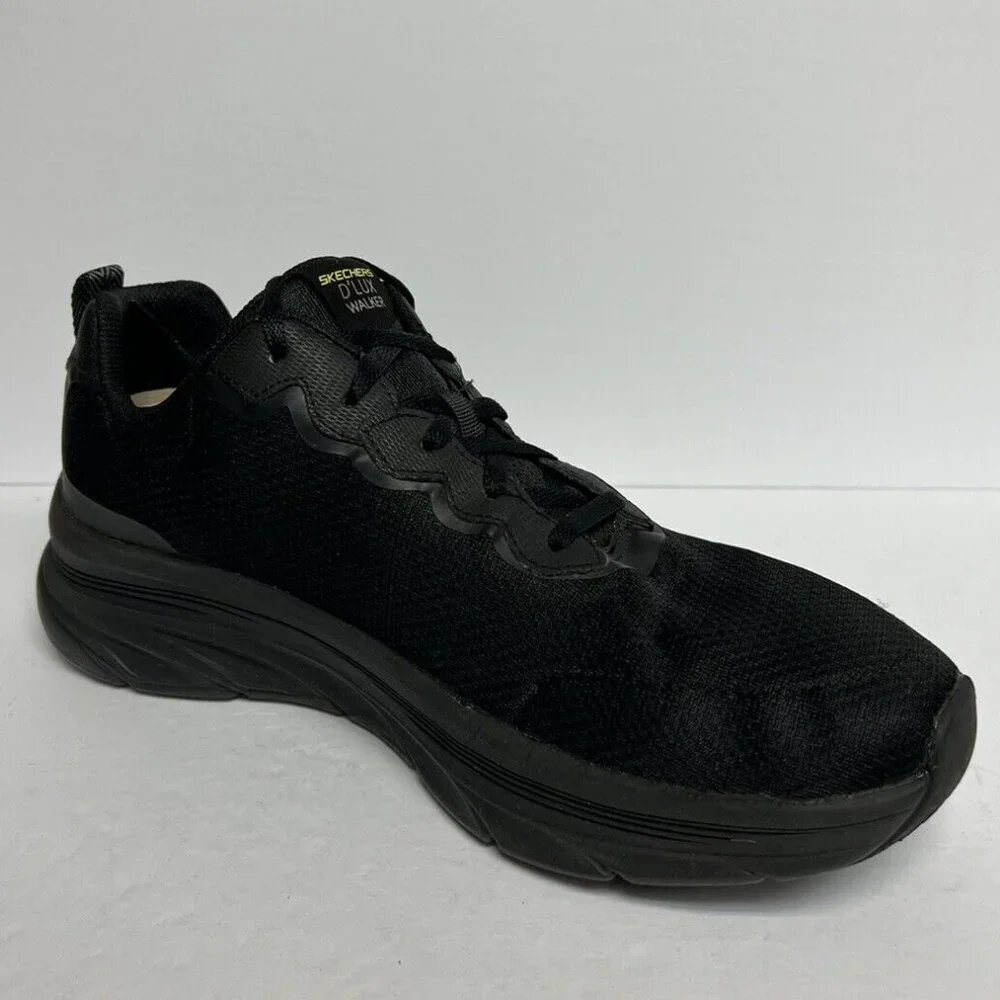 Skechers Mens D’Lites Walker Scambler Sneaker Black 13 M